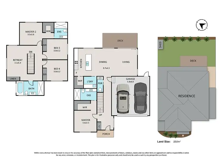 Floorplan of Homely house listing, 1/43B Culcairn Drive, Frankston South VIC 3199