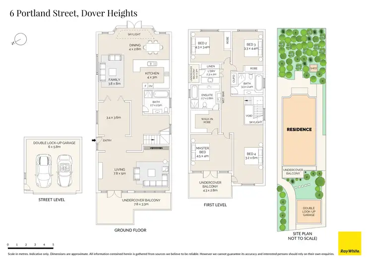 Floorplan of Homely house listing, 6 Portland Street, Dover Heights NSW 2030