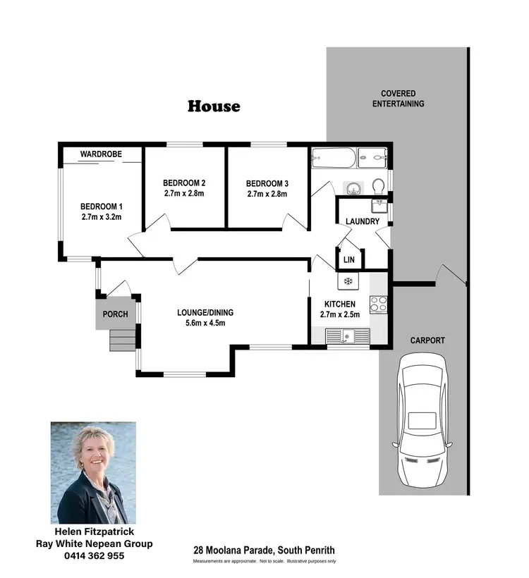 Floorplan of Homely house listing, 28 & 28a Moolana Parade, South Penrith NSW 2750