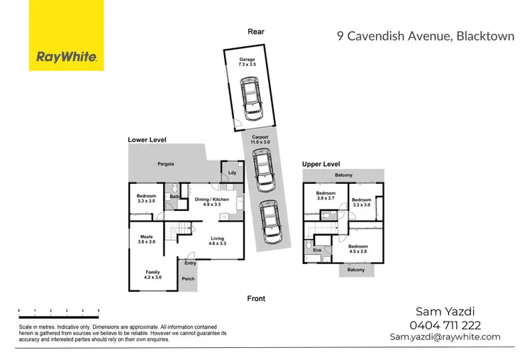 Floorplan of Homely house listing, 9 Cavendish Avenue, Blacktown NSW 2148