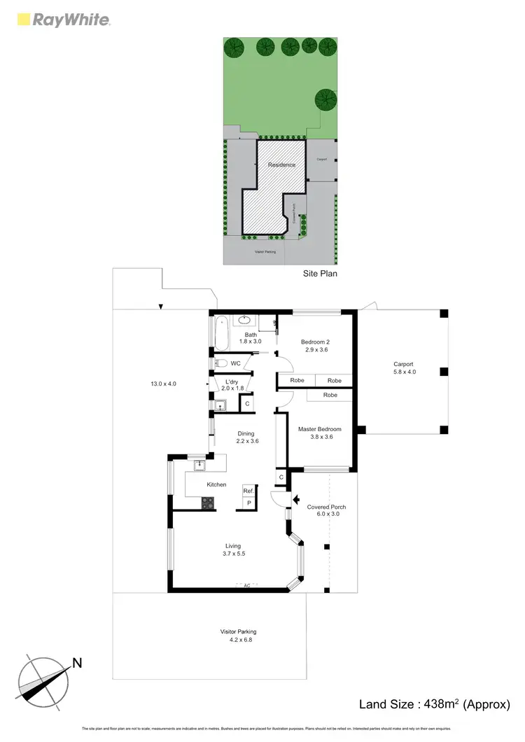 Floorplan of Homely unit listing, 7A Screen Street, Frankston VIC 3199