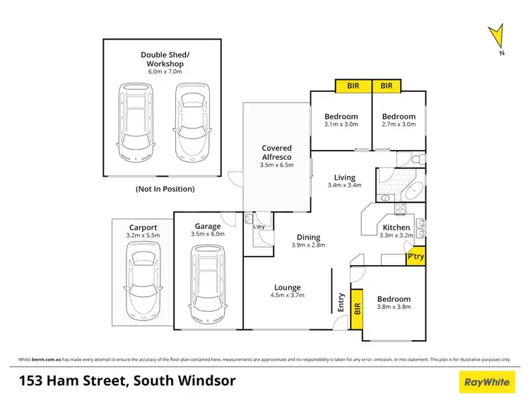 Floorplan of Homely house listing, 153 Ham Street, South Windsor NSW 2756