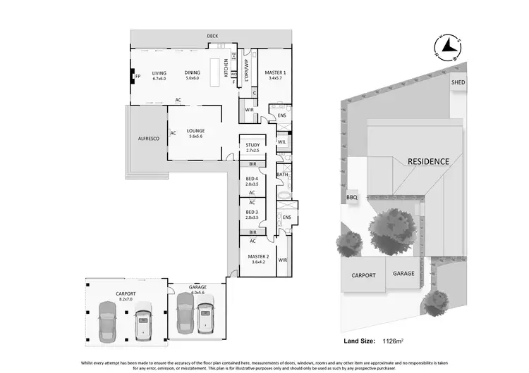 Floorplan of Homely house listing, 14 Netherplace Drive, Frankston VIC 3199