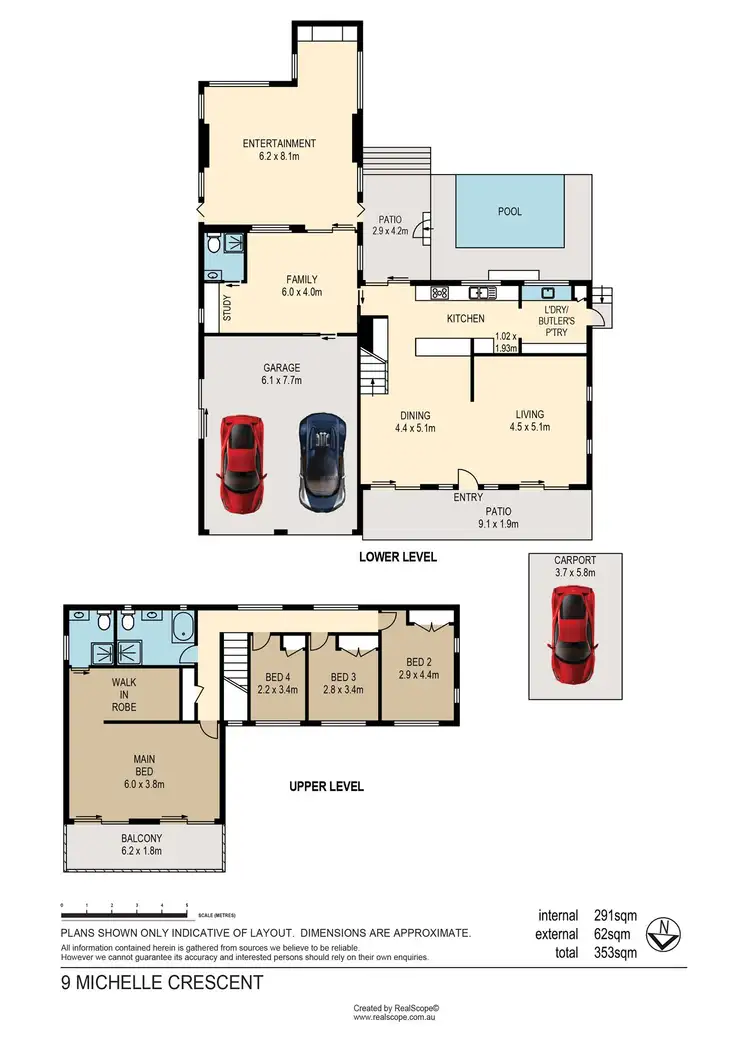 Floorplan of Homely house listing, 9 Michelle Crescent, Wishart QLD 4122