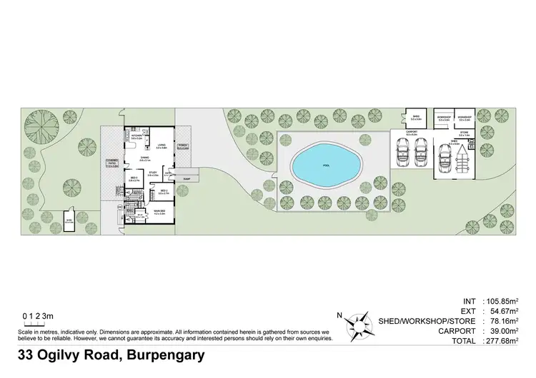 Floorplan of Homely house listing, 33 Ogilvy Road, Burpengary QLD 4505