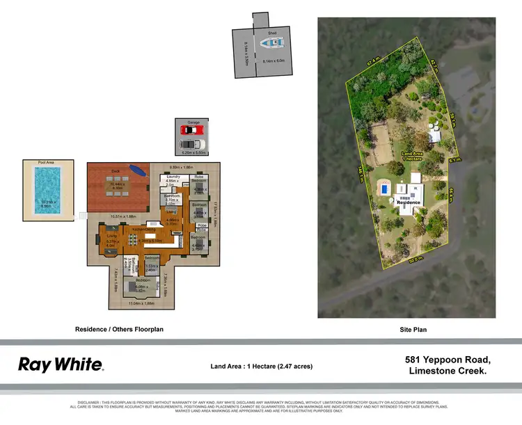 Floorplan of Homely other listing, 581 Yeppoon Road, Limestone Creek QLD 4701