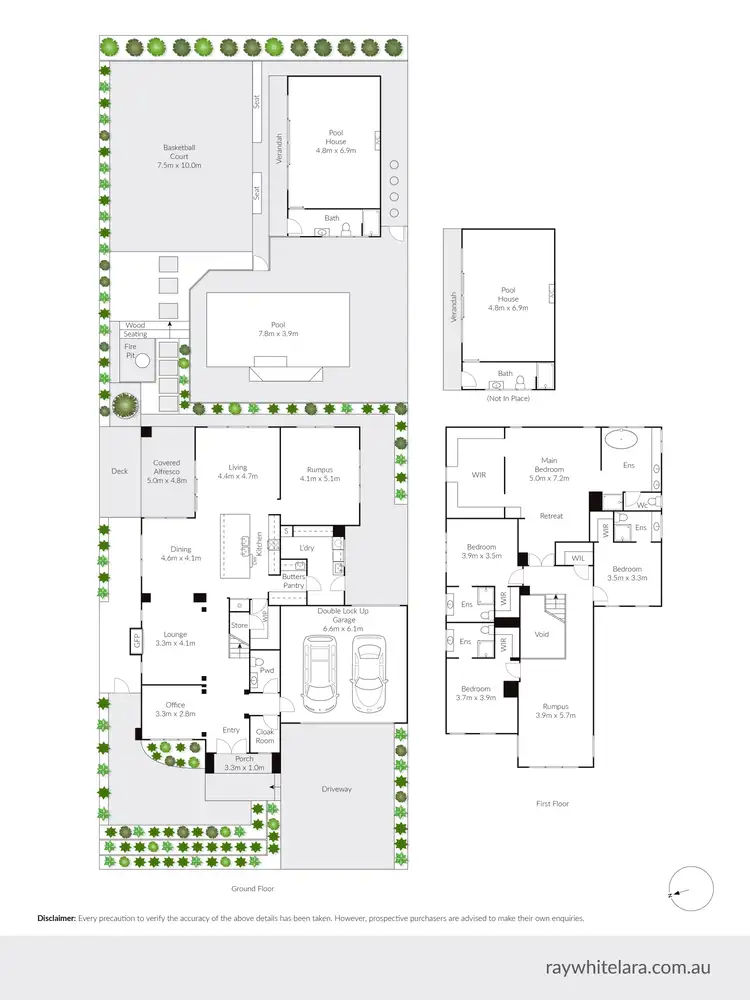Floorplan of Homely house listing, 29 Highpoint Crescent, Highton VIC 3216