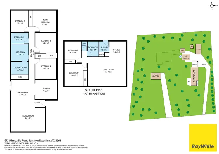 Floorplan of Homely house listing, 672 Wharparilla Road, Echuca VIC 3564