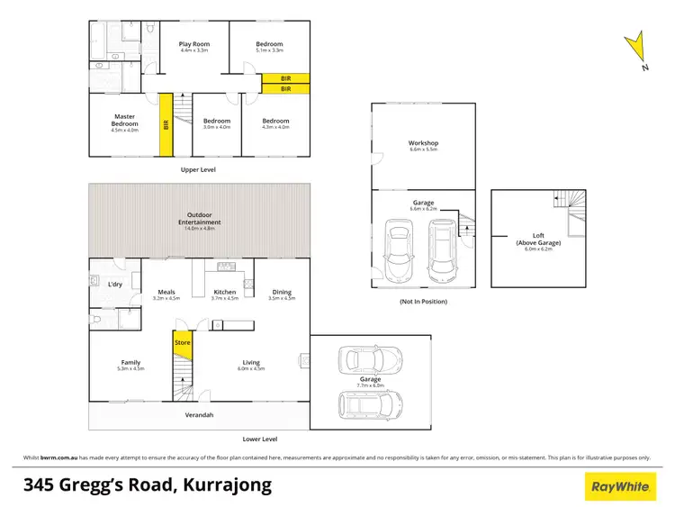 Floorplan of Homely house listing, 345 Greggs Road, Kurrajong NSW 2758