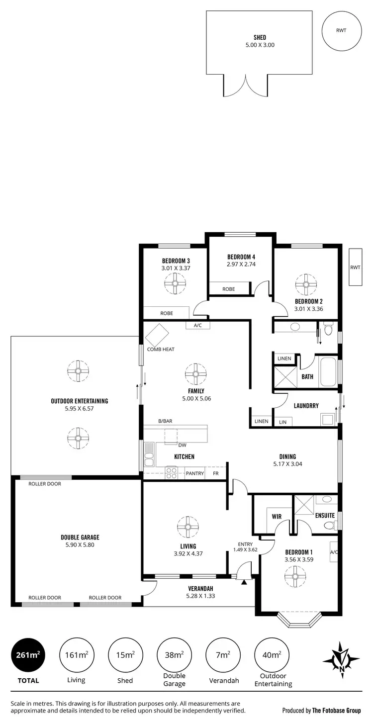 Floorplan of Homely house listing, 73 Rachel Circuit, Nairne SA 5252