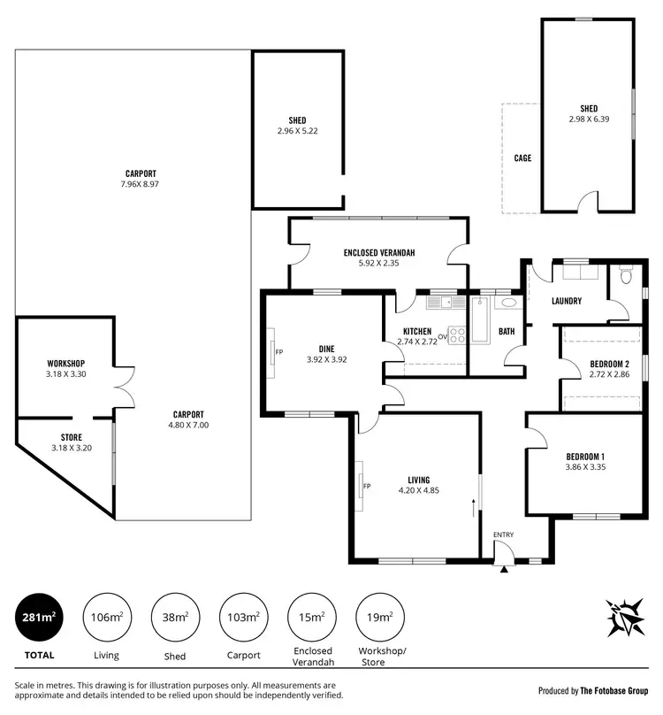 Floorplan of Homely house listing, 702 Torrens Road, Pennington SA 5013