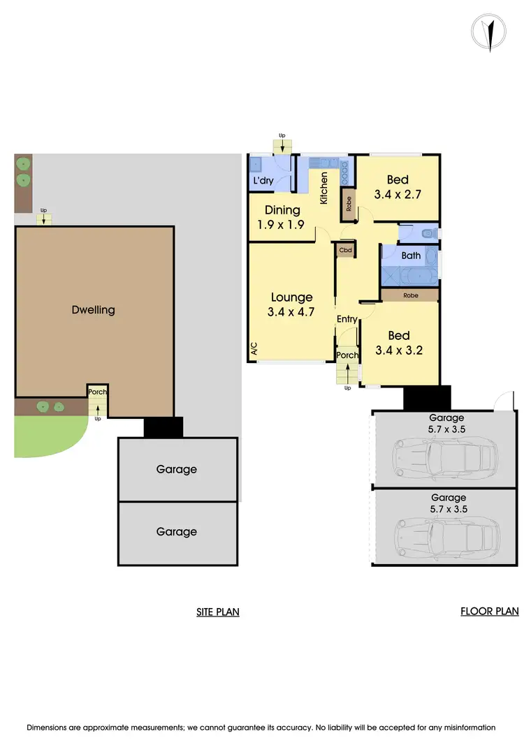 Floorplan of Homely unit listing, 4/29 Ulupna Road, Ormond VIC 3204