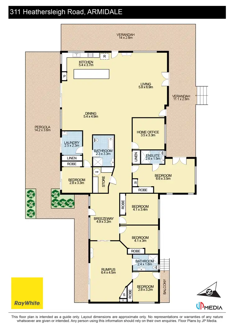 Floorplan of Homely rural property listing, 311 Heathersleigh Road, Kellys Plains NSW 2350