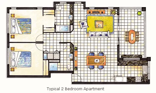 Floorplan of Homely unit listing, 15/78-82 Trinity Beach Road, Trinity Beach QLD 4879