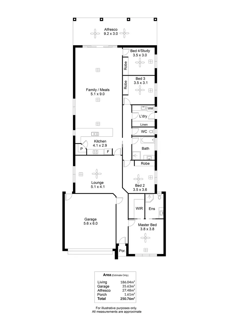 Floorplan of Homely house listing, 25 Browning Avenue, Kidman Park SA 5025