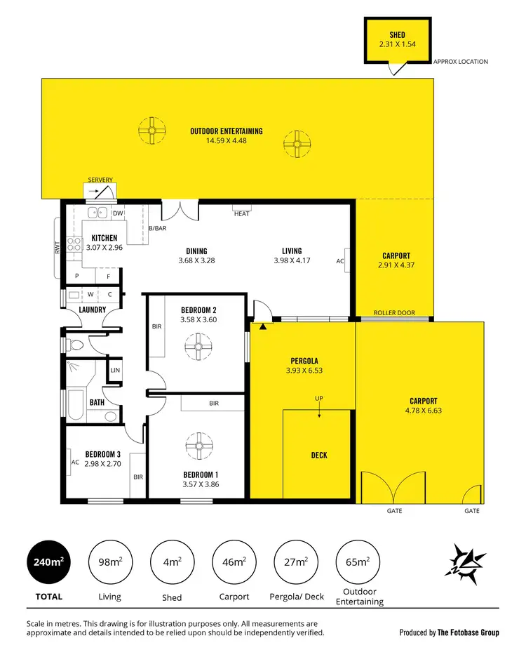 Floorplan of Homely house listing, 15 Whittaker Avenue, Old Reynella SA 5161