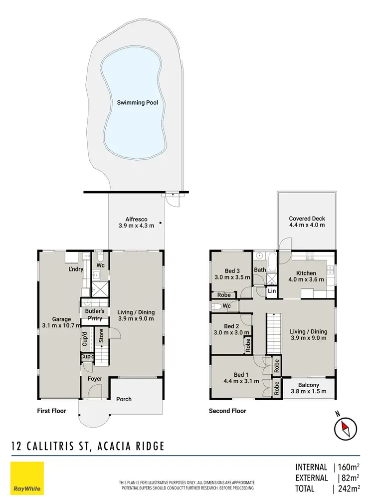 Floorplan of Homely house listing, 12 Callitris Street, Acacia Ridge QLD 4110