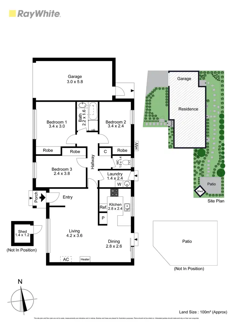 Floorplan of Homely unit listing, 23/256 Cranbourne Road, Frankston VIC 3199