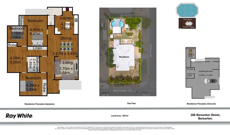 Floorplan of Homely house listing, 286 Berserker Street, Berserker QLD 4701