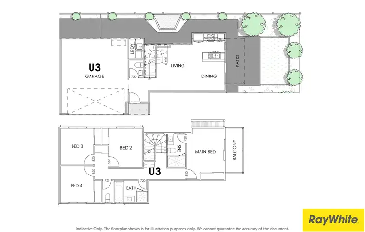 Floorplan of Homely townhouse listing, 3/34 Alderwood Street, Acacia Ridge QLD 4110