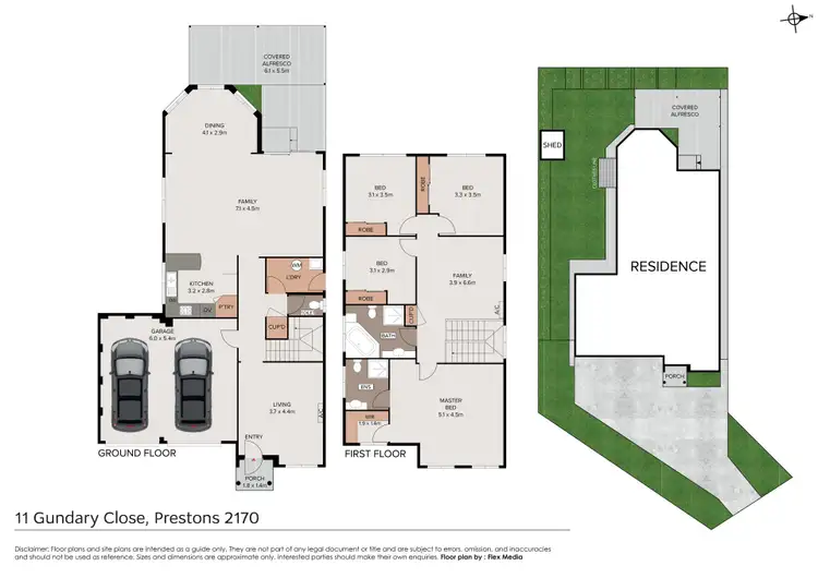 Floorplan of Homely house listing, 11 Gundary Close, Prestons NSW 2170