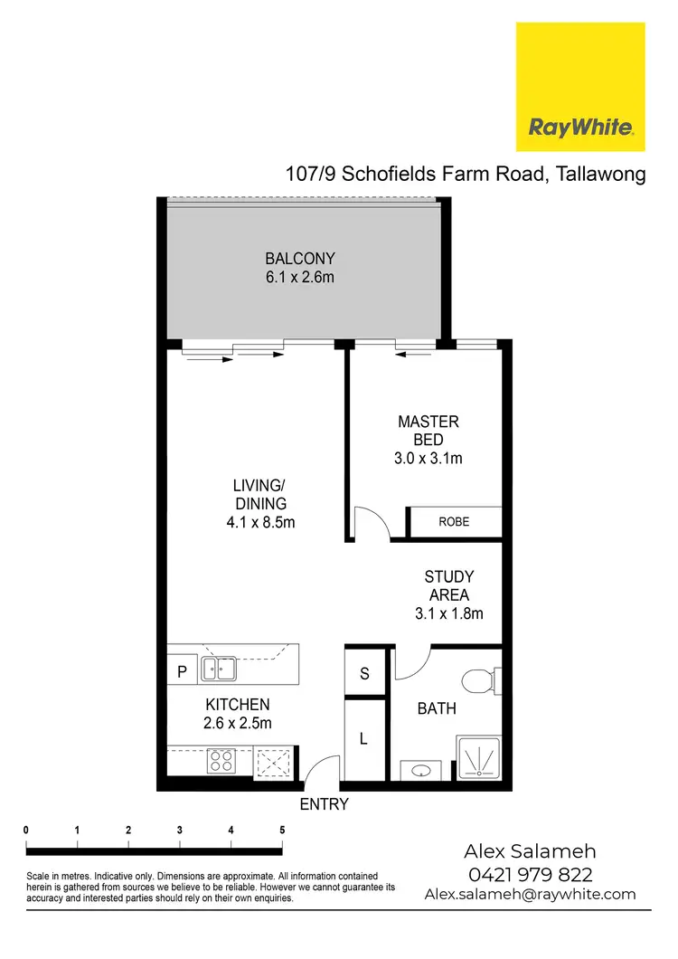 Floorplan of Homely apartment listing, 107/9 Schofields Farm Road (Tallawong), Schofields NSW 2762