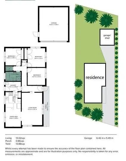 Floorplan of Homely house listing, 42 Randall Crescent, Moe VIC 3825