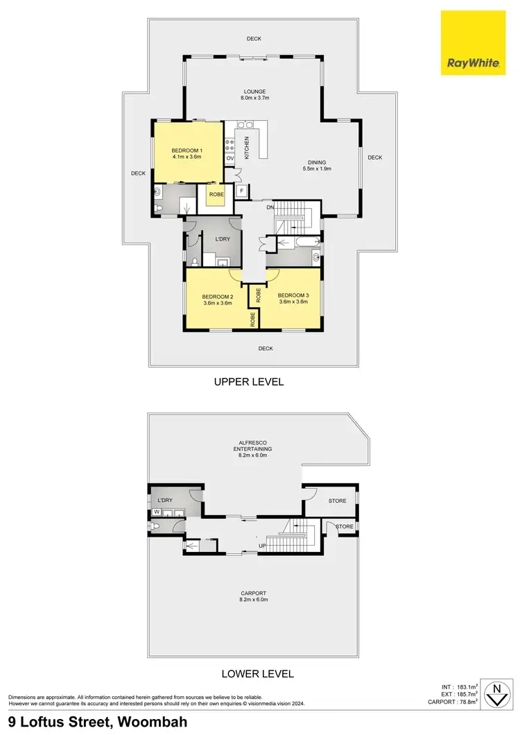 Floorplan of Homely house listing, 9 Loftus Street, Woombah NSW 2469