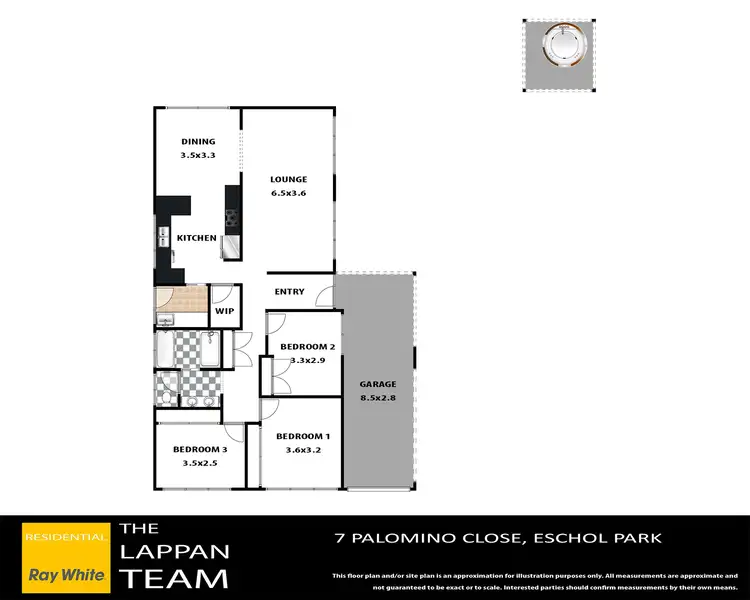 Floorplan of Homely house listing, 7 Palomino Close, Eschol Park NSW 2558