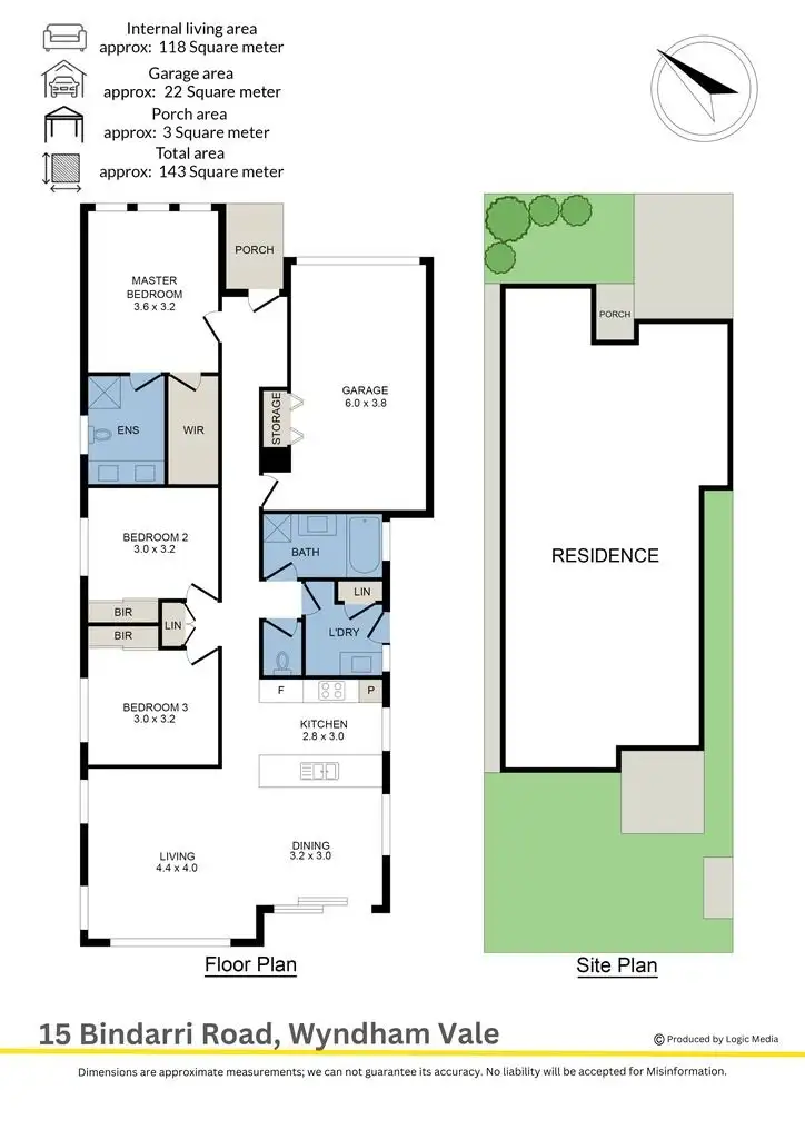 Floorplan of Homely house listing, 15 Bindarri Road, Manor Lakes VIC 3024