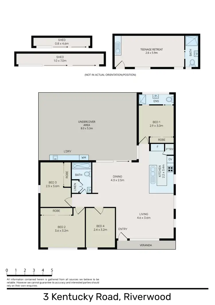 Floorplan of Homely house listing, 3 Kentucky Road, Riverwood NSW 2210