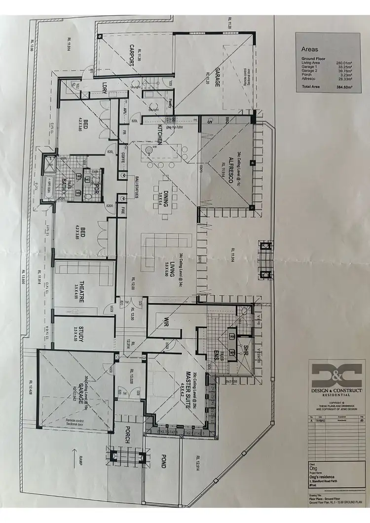 Floorplan of Homely house listing, 1 Stanford Road, Kallaroo WA 6025