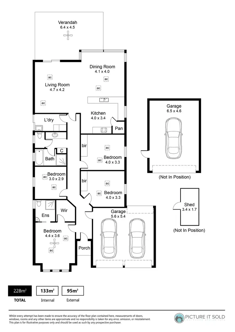 Floorplan of Homely house listing, 12 Elly Drive, Munno Para West SA 5115
