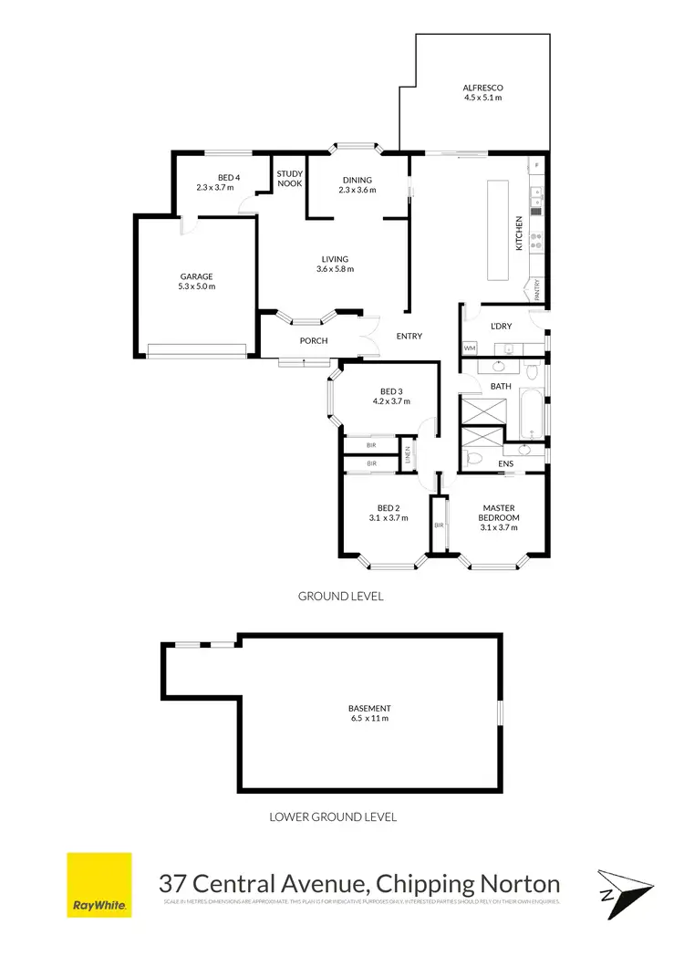 Floorplan of Homely house listing, 37 Central Avenue, Chipping Norton NSW 2170