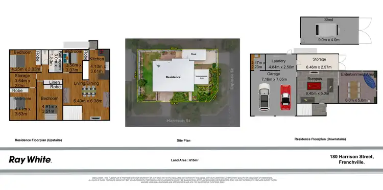 Floorplan of Homely house listing, 180 Harrison Street, Frenchville QLD 4701