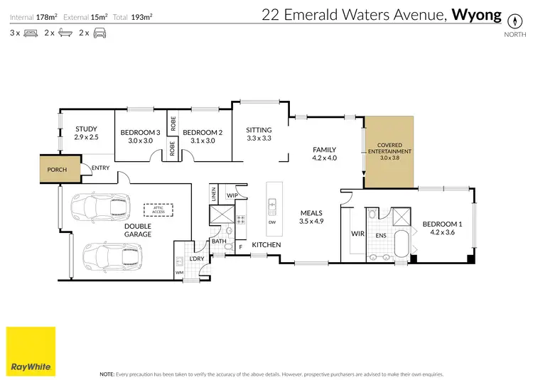 Floorplan of Homely house listing, 22 Emerald Waters Avenue, Wyong NSW 2259