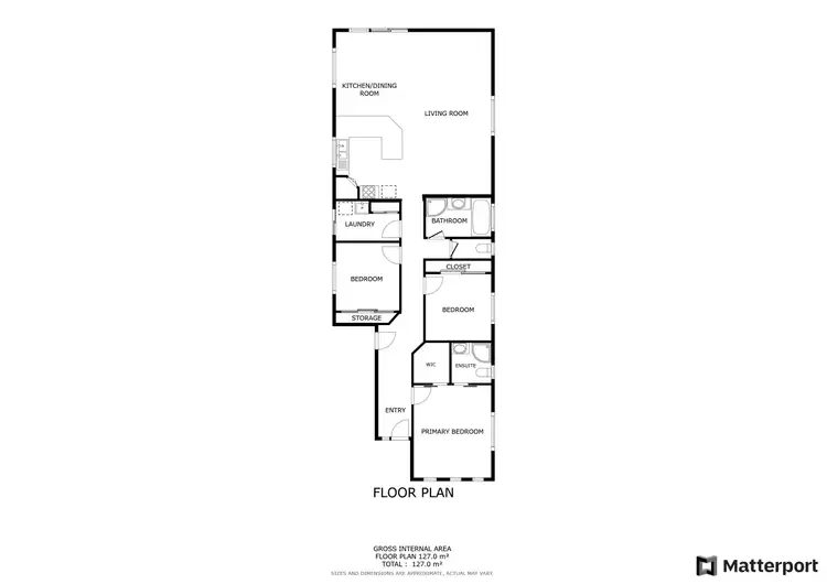 Floorplan of Homely house listing, 5 Redgum Street, Swan Hill VIC 3585