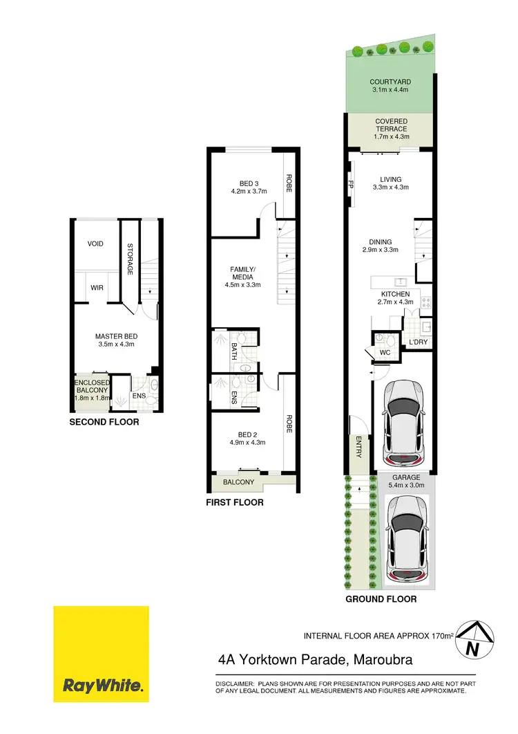 Floorplan of Homely house listing, 4A Yorktown Parade, Maroubra NSW 2035