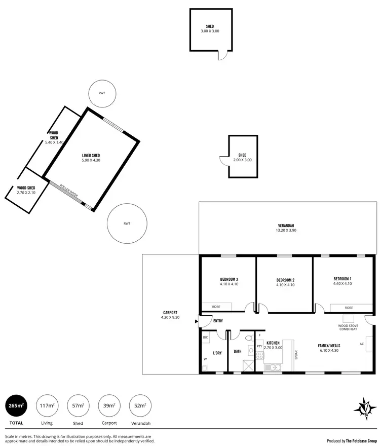 Floorplan of Homely house listing, 2 McDonald Street, Milang SA 5256