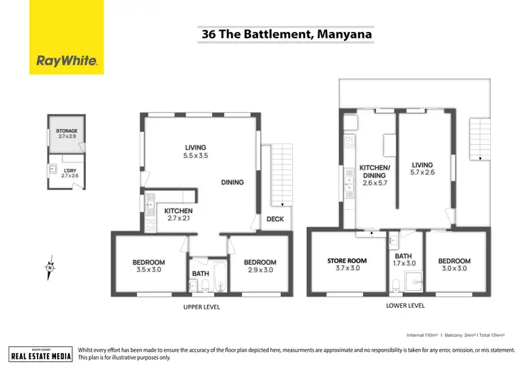 Floorplan of Homely house listing, 36 The Battlement, Manyana NSW 2539