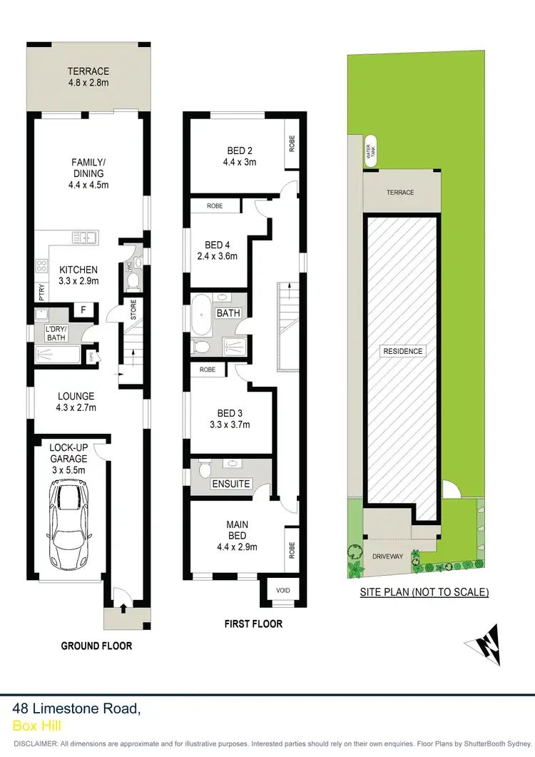 Floorplan of Homely house listing, 48 Limestone Road, Box Hill NSW 2765