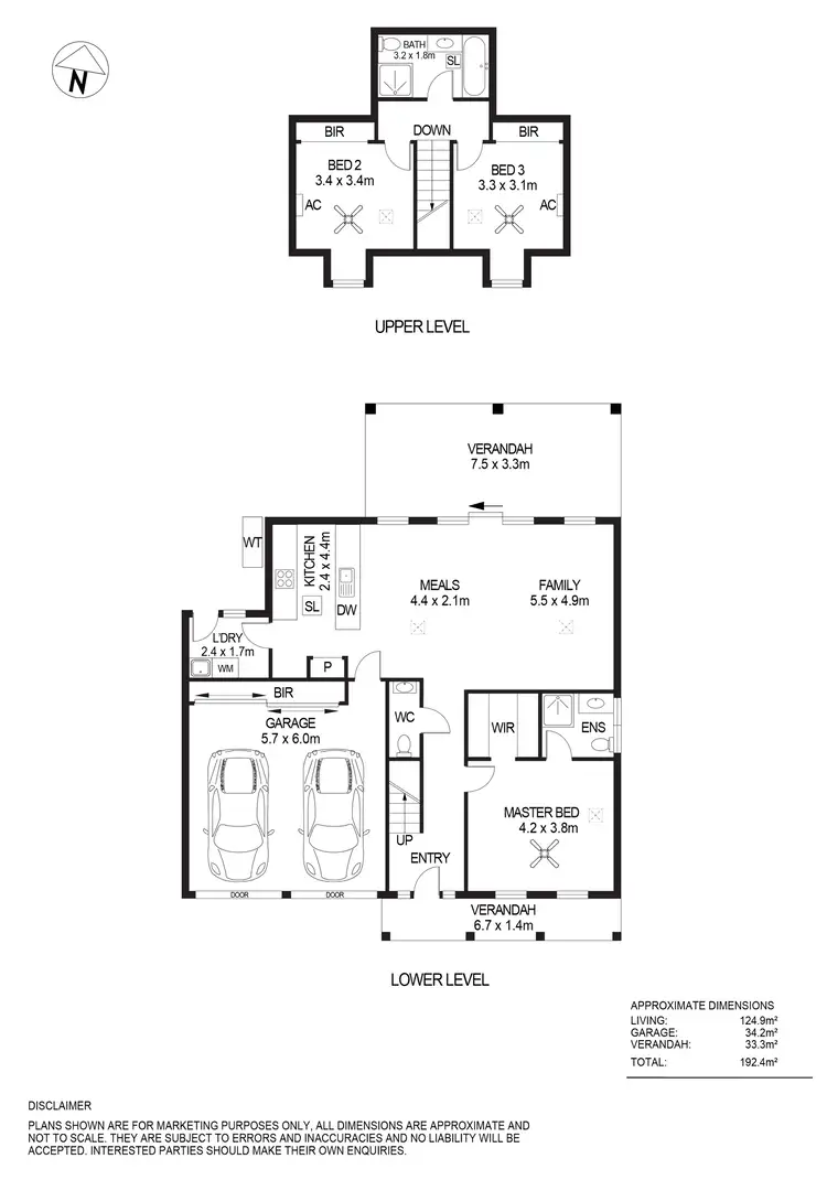Floorplan of Homely house listing, 2/2 Janet Street, Evandale SA 5069
