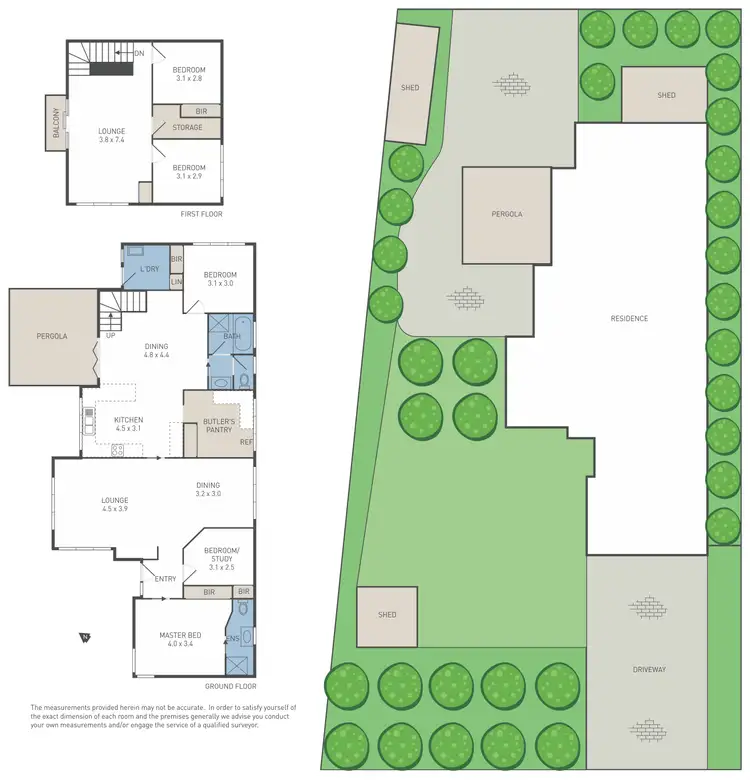 Floorplan of Homely house listing, 34 Queensbury Way, Werribee VIC 3030