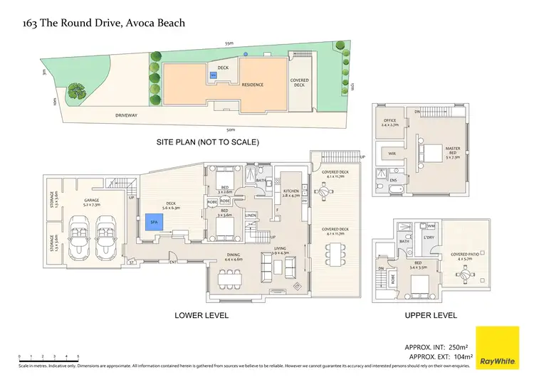 Floorplan of Homely house listing, 163 The Round Drive, Avoca Beach NSW 2251