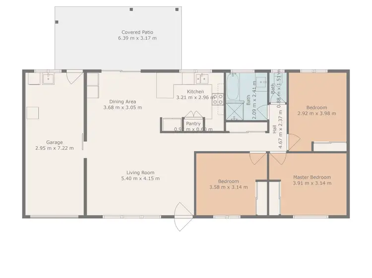 Floorplan of Homely house listing, 12 Waldby Court, Emerald QLD 4720