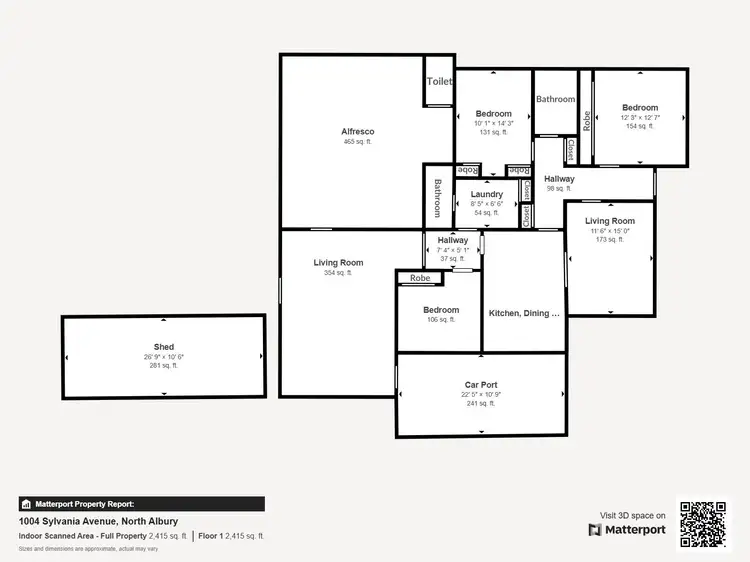 Floorplan of Homely house listing, 1004 Sylvania Avenue, North Albury NSW 2640