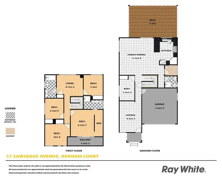 Floorplan of Homely house listing, 51 Sawsedge Avenue, Denham Court NSW 2565