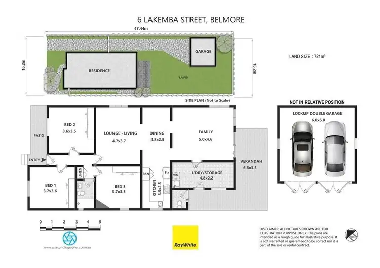 Floorplan of Homely house listing, 6 Lakemba Street, Belmore NSW 2192