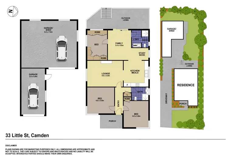 Floorplan of Homely house listing, 33 Little Street, Camden NSW 2570