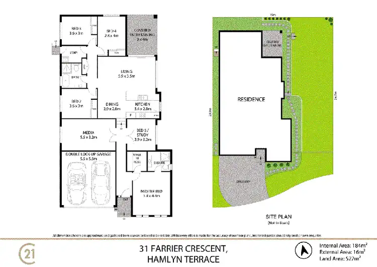 Floorplan of Homely house listing, 31 Farrier Crescent, Hamlyn Terrace NSW 2259